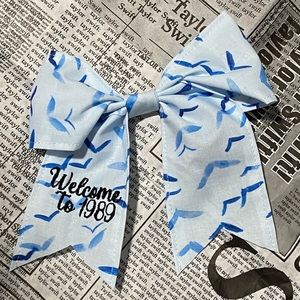 1989 Taylor Swift eras tour embroidered Hair Bow